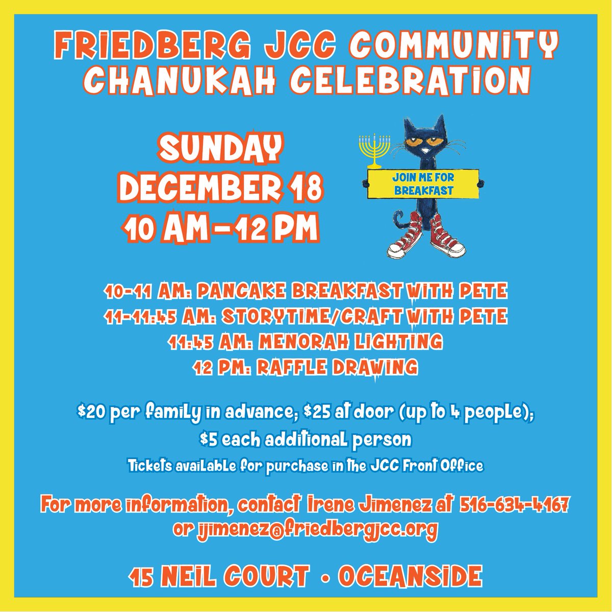 Our Incredible Community Chanukah Celebration is just 6 days away!!! Click here to register now!
wizevents.com/register/landi…
#chanukah2017