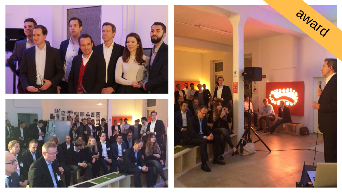 EuroFinanceTech's tweet photo. The EURO FINANCE TECH Award was a close call. Why? Find out here https://t.co/bwLhNnHeXe #award #efintech16 #fintech https://t.co/kTe1Mi6vU0