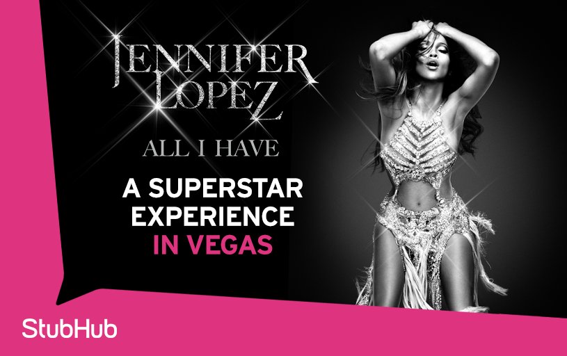 #AlliHave is hotter than ever. Find your tickets now at @StubHub and catch me in LV. stubhub.com/jennifer-lopez… https://t.co/0AkNIwTZBp