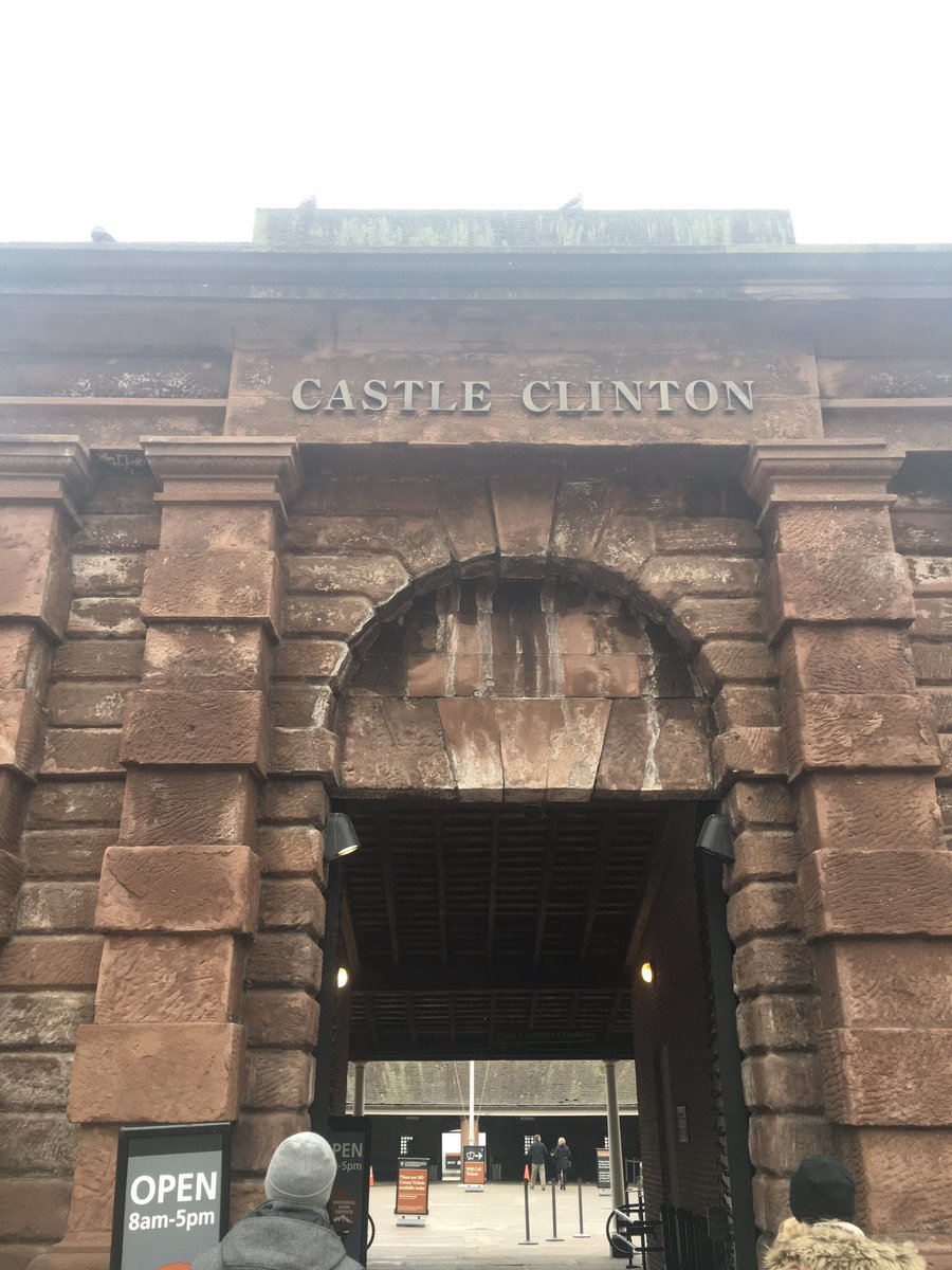 nycUrbanFellow's tweet photo. Did you know Castle Clinton was originally a man made island? Visit @CstleClintonNPS to learn more! https://t.co/aOwoDdkLW2