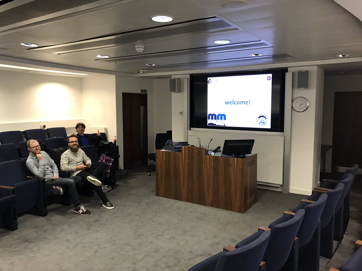 geoffballinger's tweet photo. All setup and ready to go at #momoedi at @EclubEDI https://t.co/1n3i8GDI9q