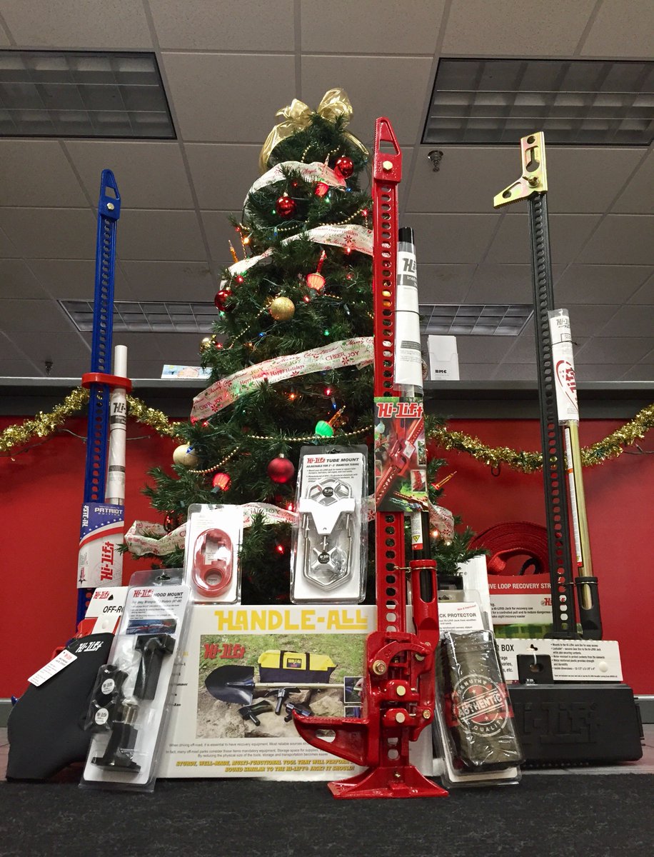Lift someone’s spirits this Christmas with Hi-Lift brand recovery gear!  #hiliftjacks #theoriginalpowertool
