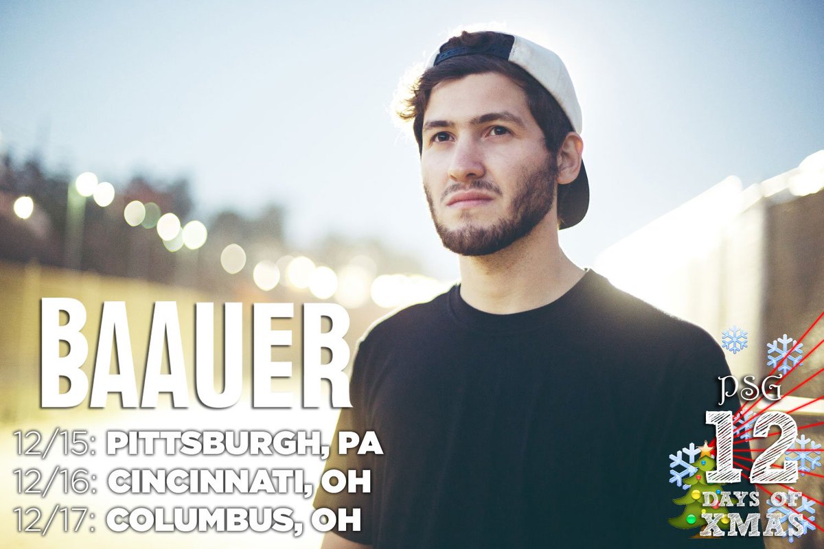 Day 1 of the PSG 12 days of Christmas: A pair of <a href="/baauer/">BAAUER</a> tickets!

RT + FOLLOW for a chance to win 2 tickets to the show in your city!