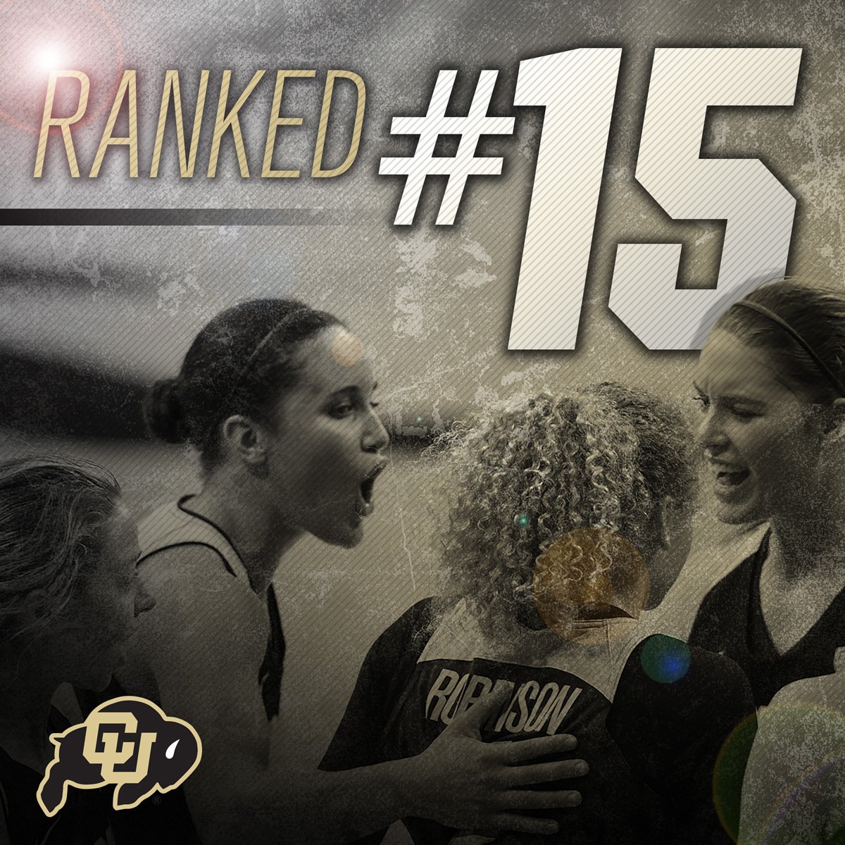 CUBuffsWBB's tweet photo. CU rises to No. 15 in the latest AP top 25 https://t.co/8VM50NdjuO #HaveFunWorkHard https://t.co/VVqLfGxFRc