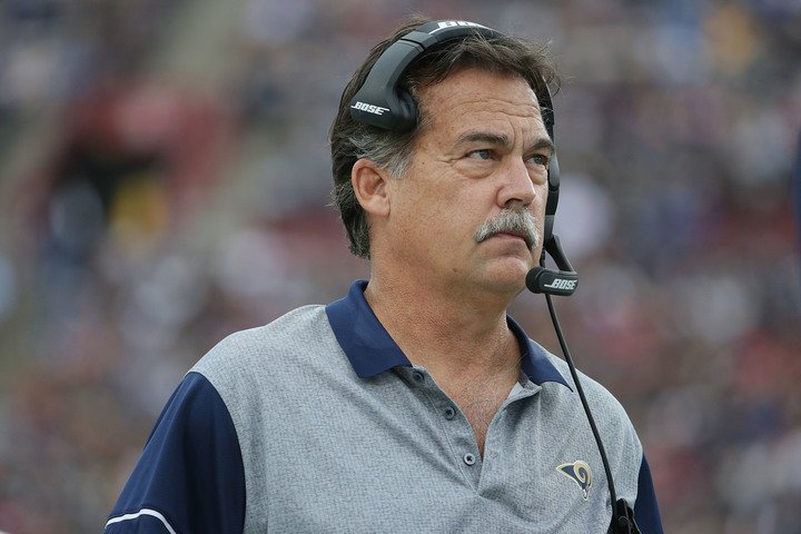 BleacherReport's tweet photo. Los Angeles Rams announce that they have fired head coach Jeff Fisher https://t.co/emz2AxGazd