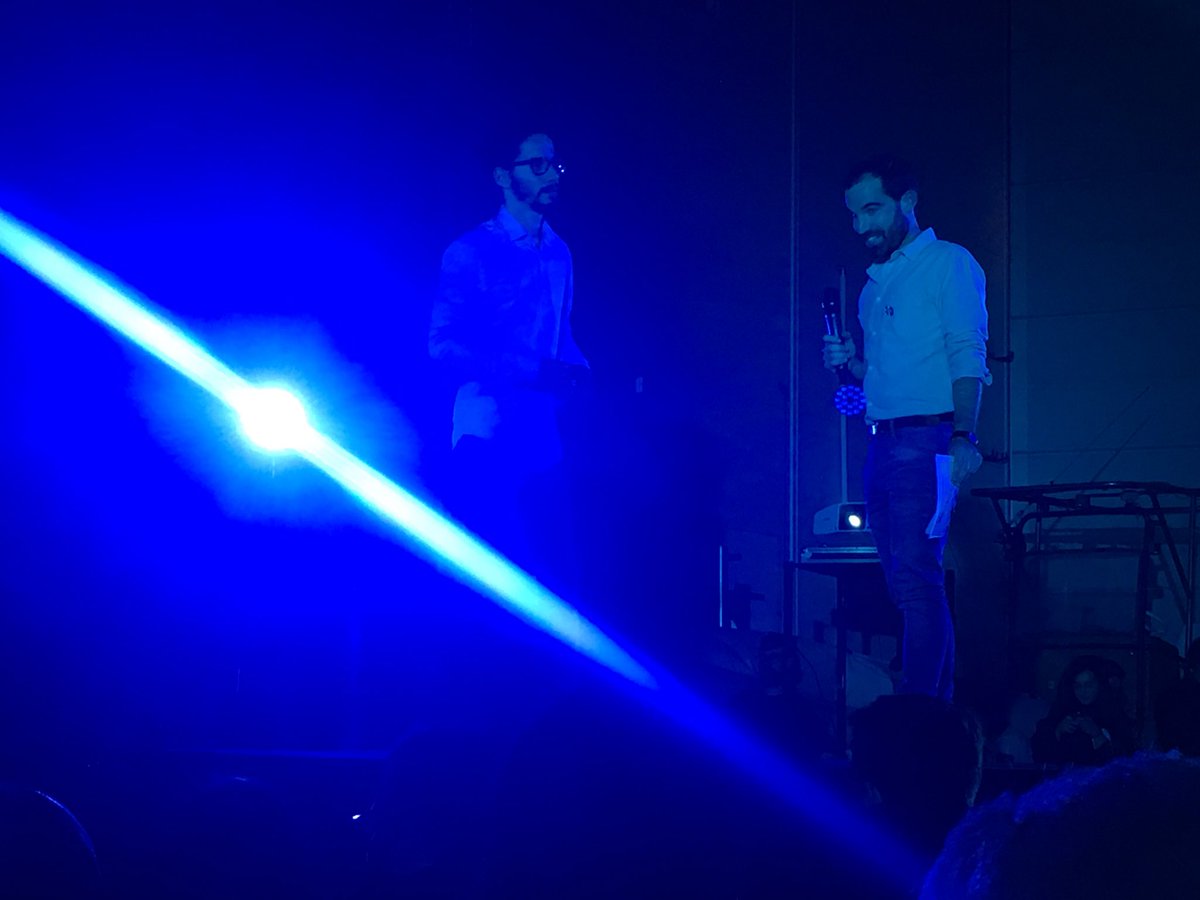 eva_navarroo's tweet photo. Estos dos grandes han logrado que @NMSValencia sea lo que ha sido, que es mucho. Pena máxima porque se acabe 😢 #VlcStartupAwards https://t.co/GrS8ywEDRP
