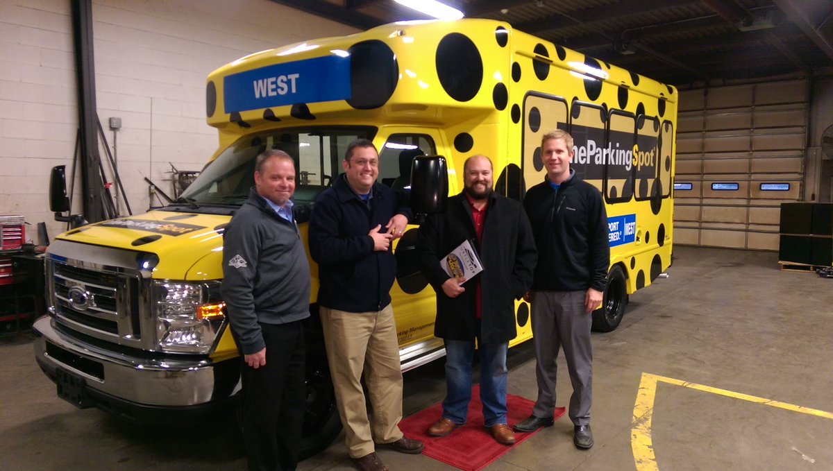 A shout out to theParkingSpot! What excitement as they just picked up the first of many new Turtle Tops! Congratulations!