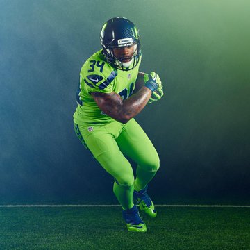 seattle seahawks colors history
