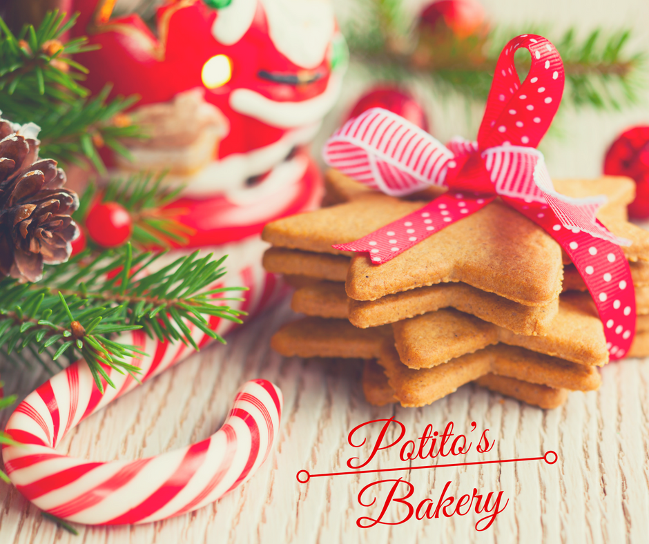 PotitosBakery1's tweet photo. The holidays are underway! Here is a list of the top 10 best desserts for this season. Come to Potito’s Bakery to pick up yours! https://t.co/uHg7ydQguD