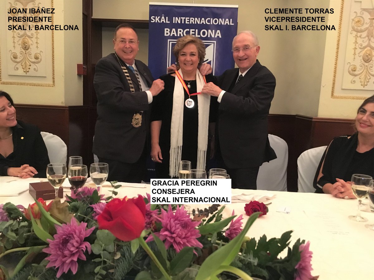 Articulo Feria #IBTM en #Barcelona y cena Gala para entrega Medalla <a href="/SkalBarcelona/">Skal I. Barcelona</a> a Gracia Peregrin - <a href="/SkalGranada/">Skal Granada</a> skalbarcelona.org/index.php?p=9