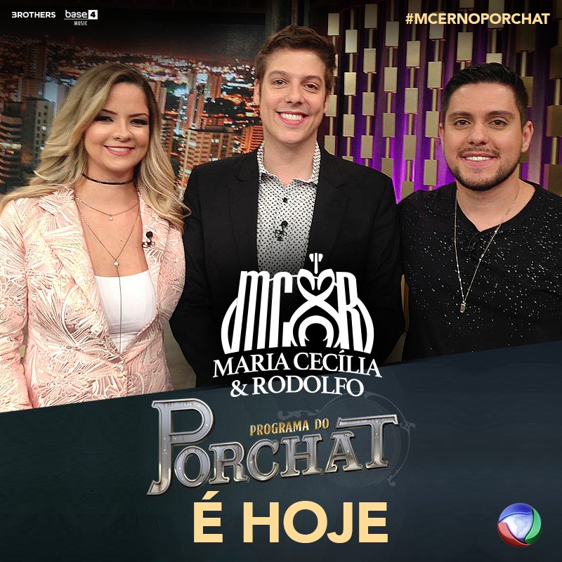 mceroficial's tweet image. Gente, vocês não podem perder HOJE nossa participação no @pgmdoporchat. Vamos assistir todos juntos! #MCeRnoPorchat #MCeRemFases