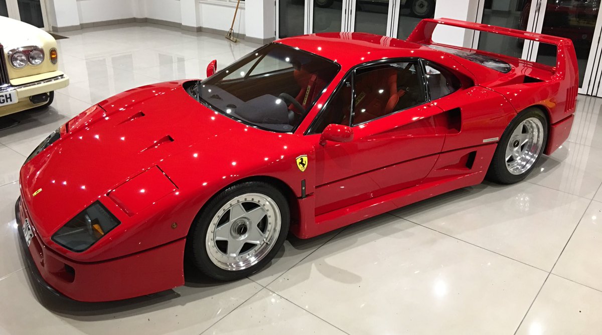 perfectionvalet's tweet image. And so another #Ferrari #F40 is finished. What a fabulous example it was too...