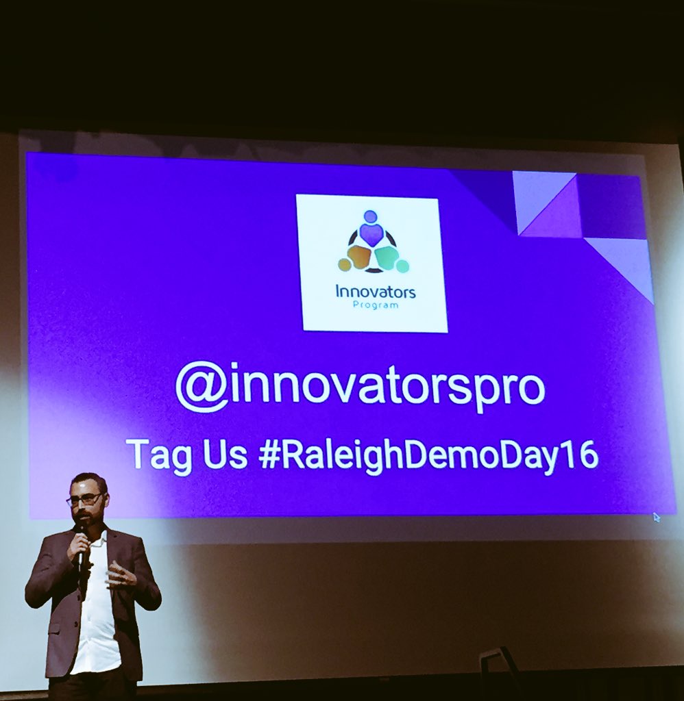 ThinkHouseNC's tweet photo. @jesselipson describes importance support of entrepreneurs &amp; intrapreneurs. #People&amp;IdeaInnovation #raleighdemoday16 https://t.co/FruBR05i2Q