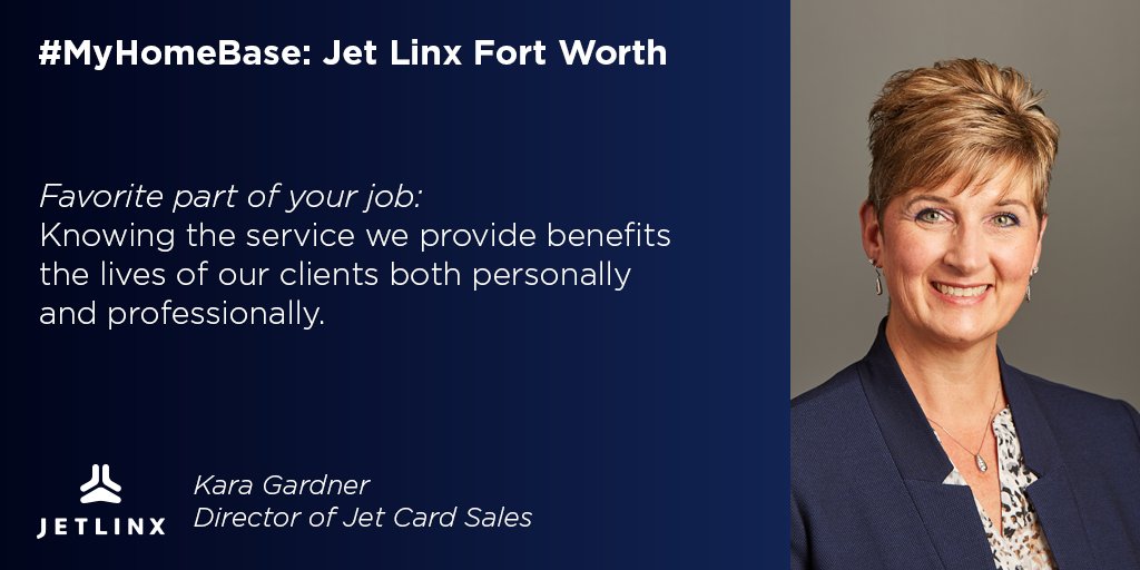 JetLinxAviation's tweet image. See why Kara is proud to call Jet Linx Fort Worth #MyHomeBase bit.ly/2gEWxq1