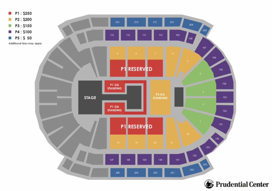 La Live Seating Chart