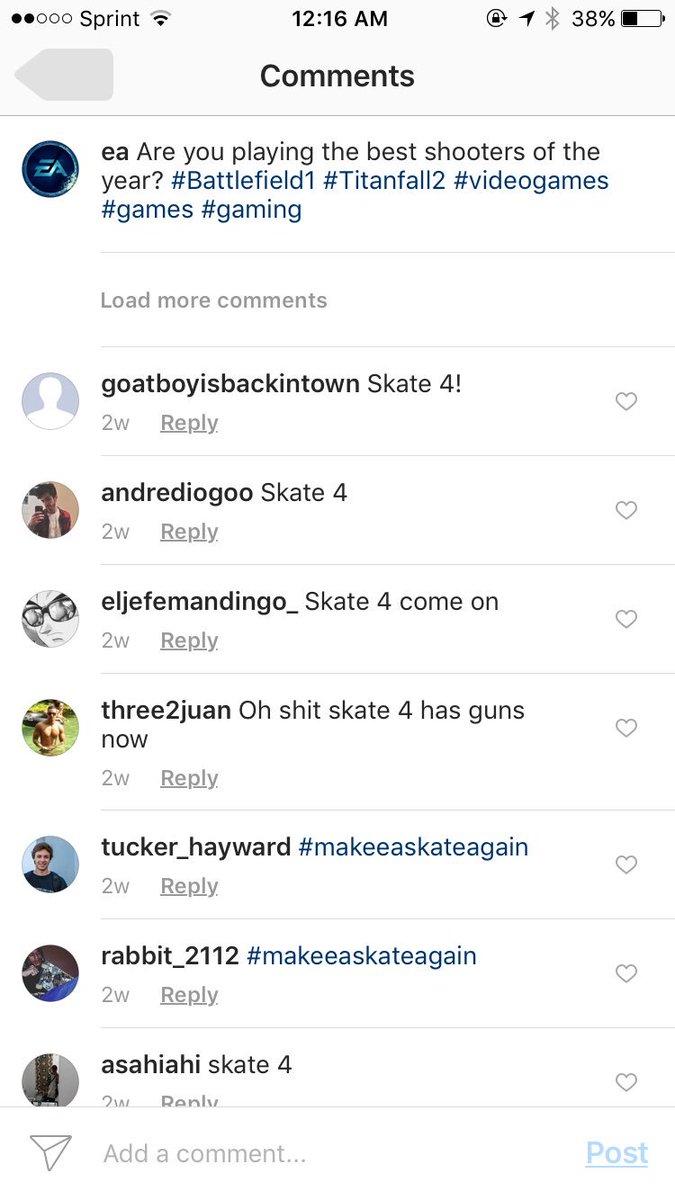 ClusterWarrior's tweet image. We want #skate4 @EA