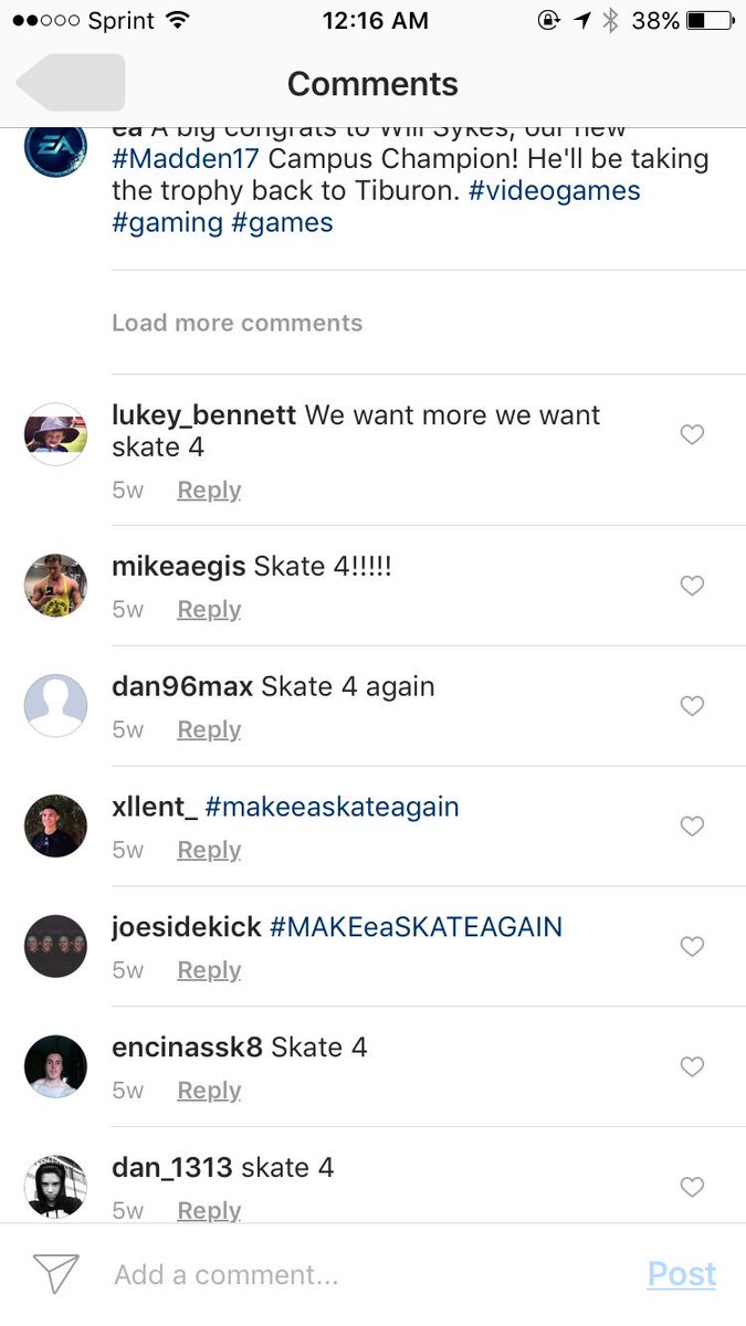 ClusterWarrior's tweet image. We want #skate4 @EA