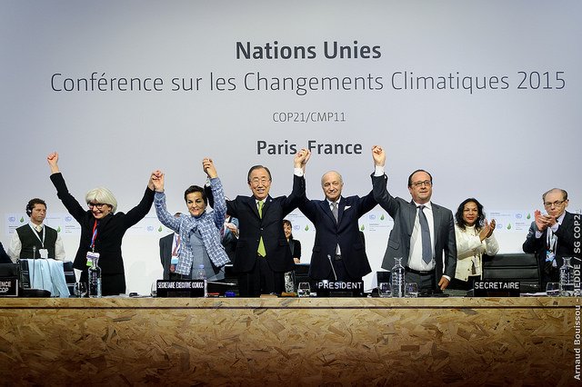 One year ago today, #ParisAgreement was adopted! Happy anniversary #COP21 bit.ly/221LrvP