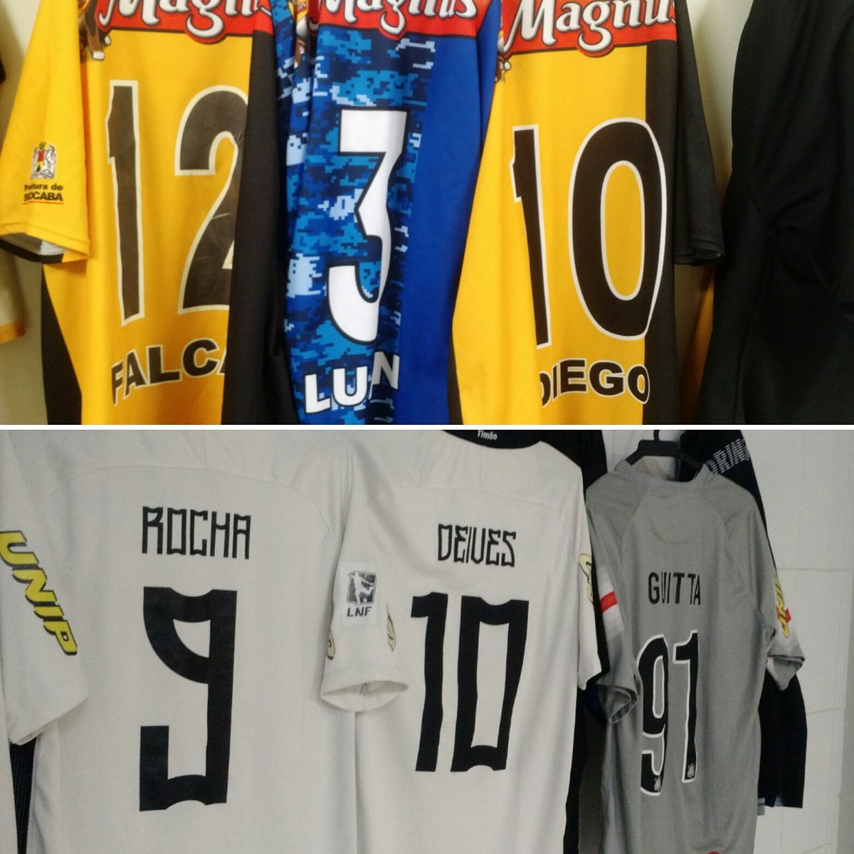 lnfontime's tweet photo. Times já aqueceram e logo logo vão vestir os uniformes!
#PlayoffsLNF2016 🏆 #CORxMAG às 19h45 no @SporTV 📺 https://t.co/wtouPZZwRC