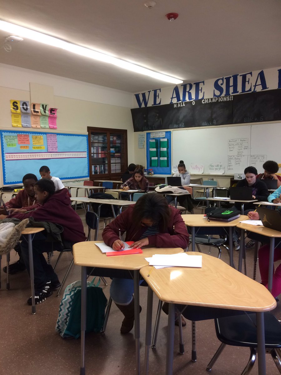 kathymaynard05's tweet photo. I love teaching, but learning is not passive! Work ethic in action here after school hours @SheaHigh ❤️ these students https://t.co/mzqEeWHmli