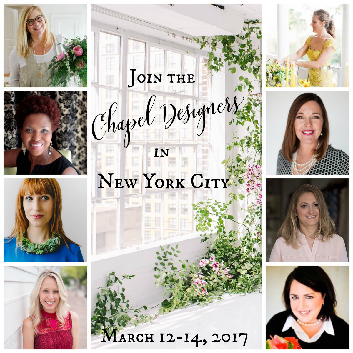 Join us in NYC for hands-on design time &amp; business coaching and become a Chapel Designer! To register: tinyurl.com/gl57wh5 #CDNYC2017