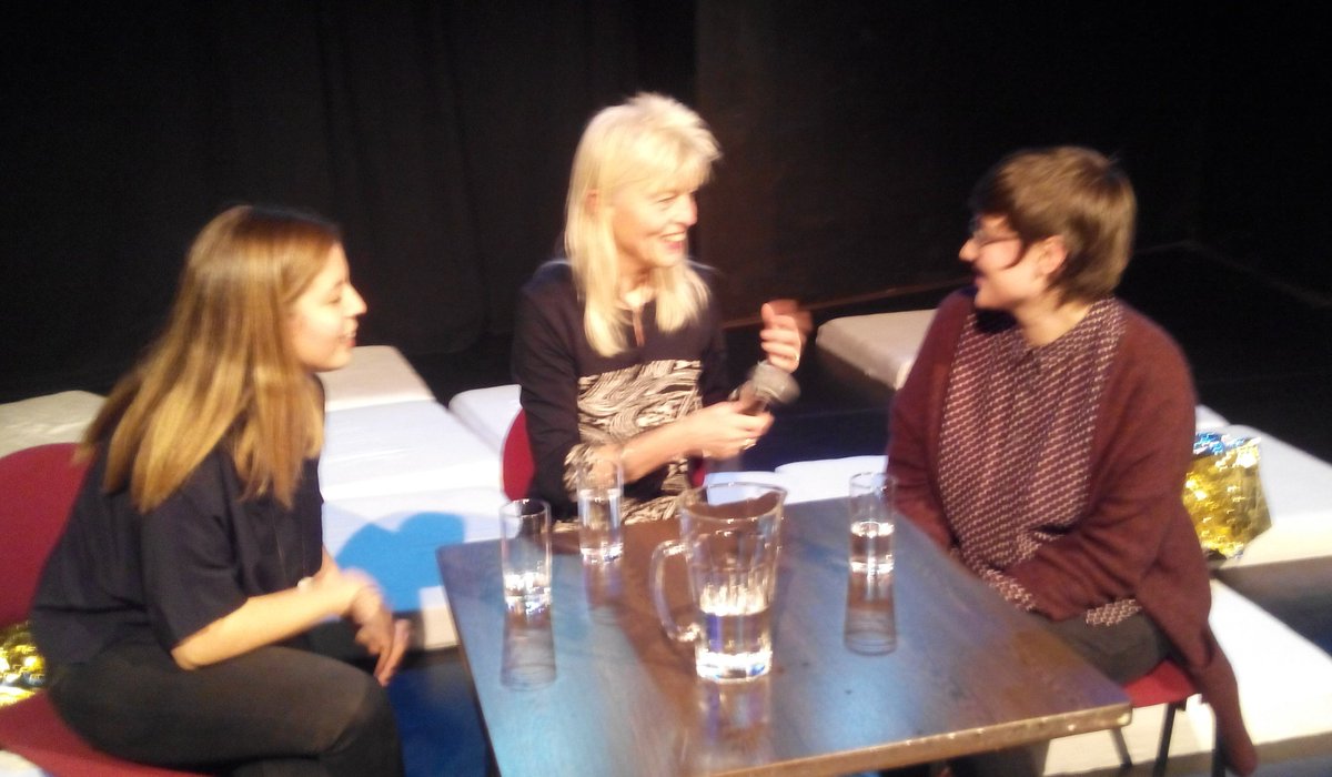 Thnx <a href="/MericArtac/">Meriç Artaç</a> &amp; #IngridAskvik for your wonderful production Zonderland and inspiring aftertalk! <a href="/diamantfabriek/">diamantfabriek</a> @ostadeadam <a href="/NieuwGeneco/">Nieuw GeNeCo</a>