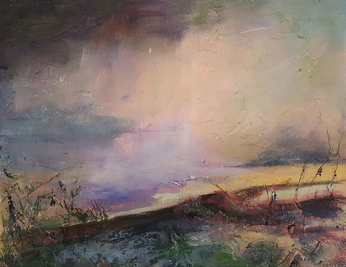 New painting is impression of spray, as waves crash on rocks #oilpainting #natureart #abstractart <a href="/HelloArtspring/">Artspring</a> @niumeart <a href="/ArtDiscussions/">Art Discussions</a>