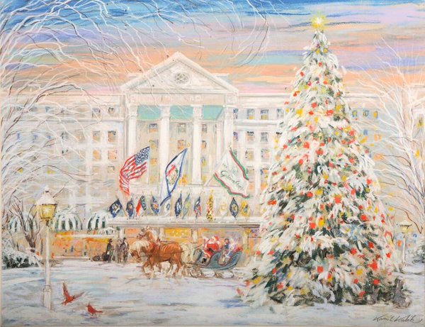 The_Greenbrier's tweet photo. Retweet if you think Santa should leave you a vacation to The Greenbrier for Christmas! https://t.co/UZn3h8Xezh https://t.co/fuOuwsErRz