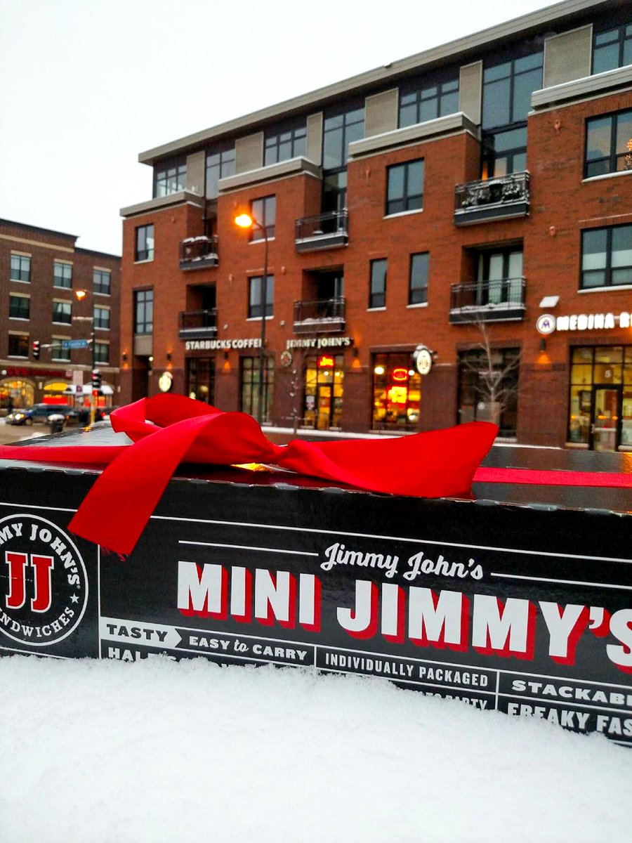 jimmyjohns's tweet photo. All I want for Christmas is a JJ Gift Box 🎄🎁 Finders keepers at 1 W Franklin Ave, Minneapolis, MN #25DaysofJimmy https://t.co/NjnFBI3fFU