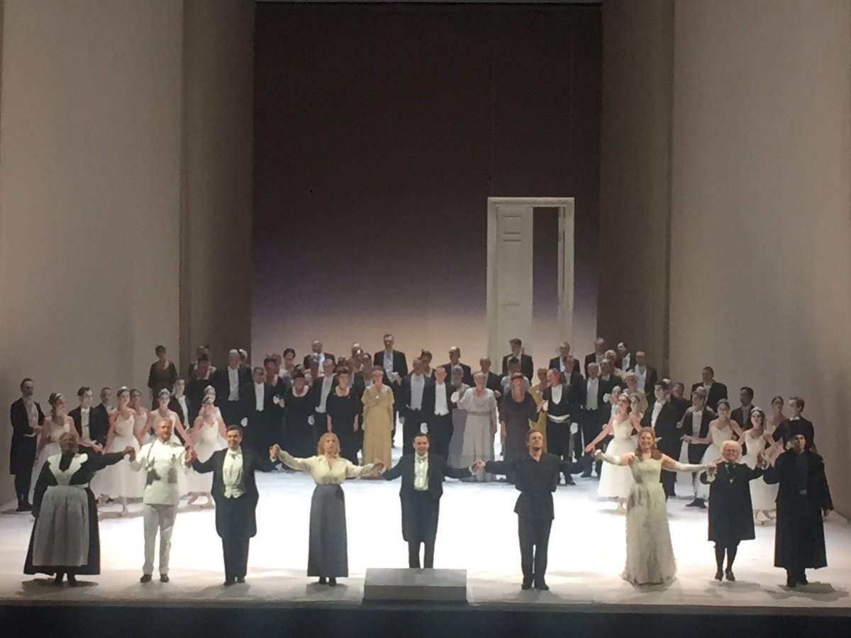 One of my favorite operas: Eugen Onegin at @deutsche_oper with #IvanRepusic @sonyayoncheva @ben_bernheim #AndreiBondarenko #AnnikaSchlicht