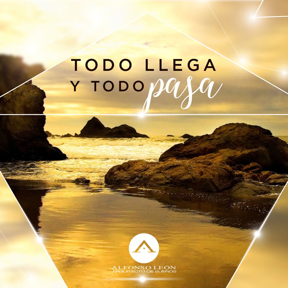 alfonsoleon10's tweet image. Si eres consciente de que todo llega y todo pasa, has eliminado de tu vida el sufrimiento ~ proverbio budista