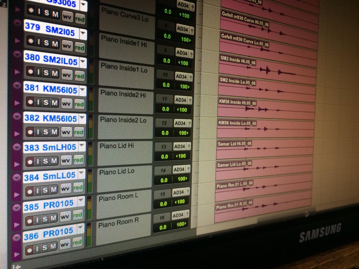 Delivery to the mix stage has begun on our upcoming Abbey Road orchestral album "Live As Lions". Some songs hitting nearly 400 tracks!