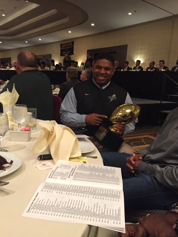 TCFBC1's tweet photo. An award well deserved and shared by all of us. #TCfamily, #TCfans #Alumni & Our boys! #Creek4life #HFTCP https://t.co/AZFtov155v