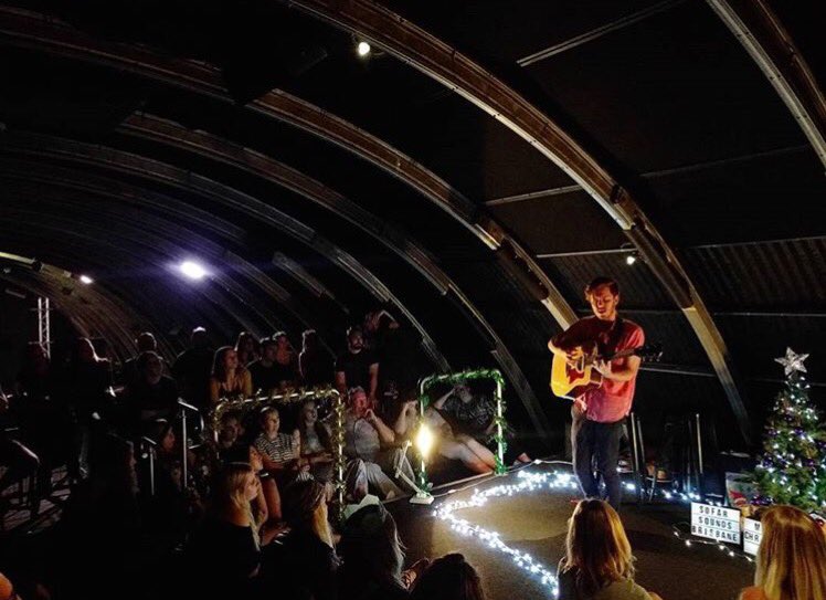 Neighbour was a legend &amp; stepped in at the last minute to play a magical set last night at <a href="/TheTriffidBris/">The Triffid</a>! #Sofarsounds #brisbanemusic
