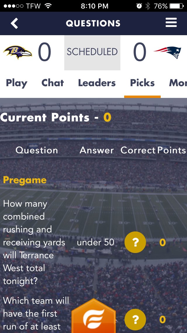 Karinp100's tweet image. Want to compete with us at RavensvsPatriots? Game is set up! Download #FireFan use code TRYNOW for free tokens. PM me &amp;amp; I'll invite U2 game