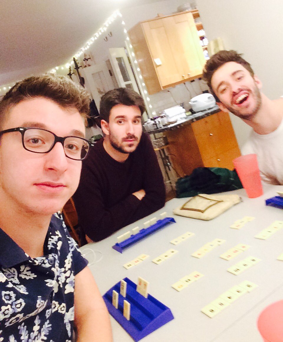 AJRBrothers's tweet photo. It's a board game kind of night https://t.co/3yZAlJK0hF