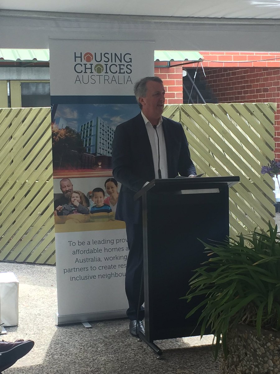 roberta_buch's tweet photo. Minister Foley meeting residents and hearing stories about their experiences &amp; their newly upgraded homes. @VicGov #springstreet https://t.co/fyGRq6YKfS