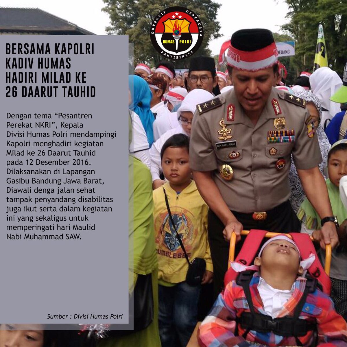 DivHumas_Polri's tweet image. Selamat Memperingati Maulid Nabi Muhammad SAW
Semoga Indonesia Semakin Solid
Dan Kita Akan Tetap Bangga Menjadi Warga Negara Indonesia