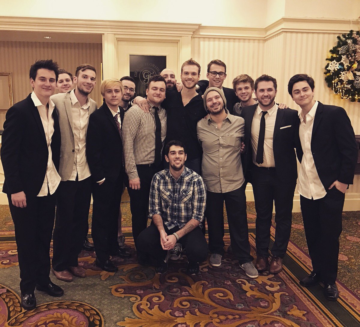 BYEIndonesia's tweet photo. #BYEUpdates Before You Exit and friends at @mjwalker0 's wedding 💓 https://t.co/sFdho7L4Z5