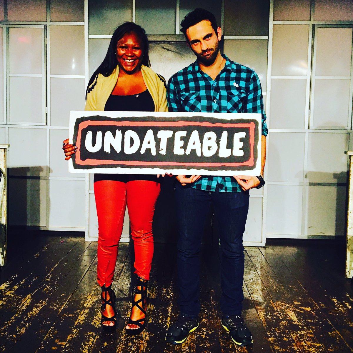UndateableShow's tweet image. Thanks to our hilariously FUN &amp;amp; DATEABLE volunteers who showed us ALL alcohol paired with ALL mountains leads to true love 😍 #undateableshow