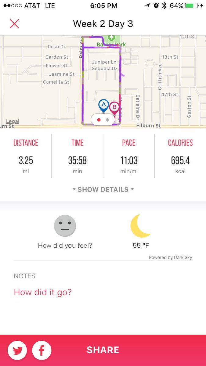 fitwithgabriel's tweet photo. Back at it again. #intervalrunning #healthyliving #healthylifestyle #losingweight #weightloss #weightlossgoals #running #fitnessgoals https://t.co/kYo0NdjDI5