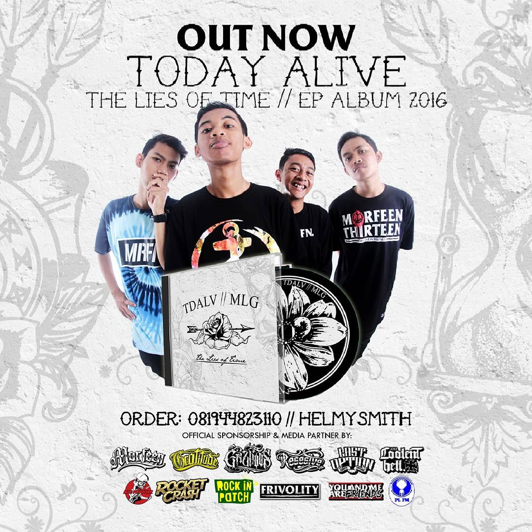 OUT NOW :
The Lies of Time // EP Album 2016