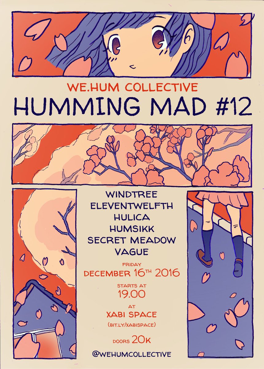Inviting y'all to the next installment of #HummingMad 🎉 

Venue: Xabi Space (bit.ly/XabiSpace)

Be there and be merry yo