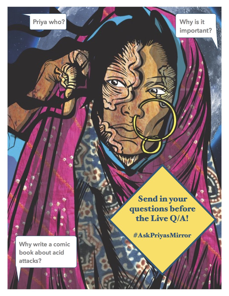 What do you want to ask Priya's Mirror? Share them with us #AskPriyasMirror @priyas_shakti <a href="/MonicaSingh91/">MoniCa Singh</a> Read: wrld.bg/NBqx307391X