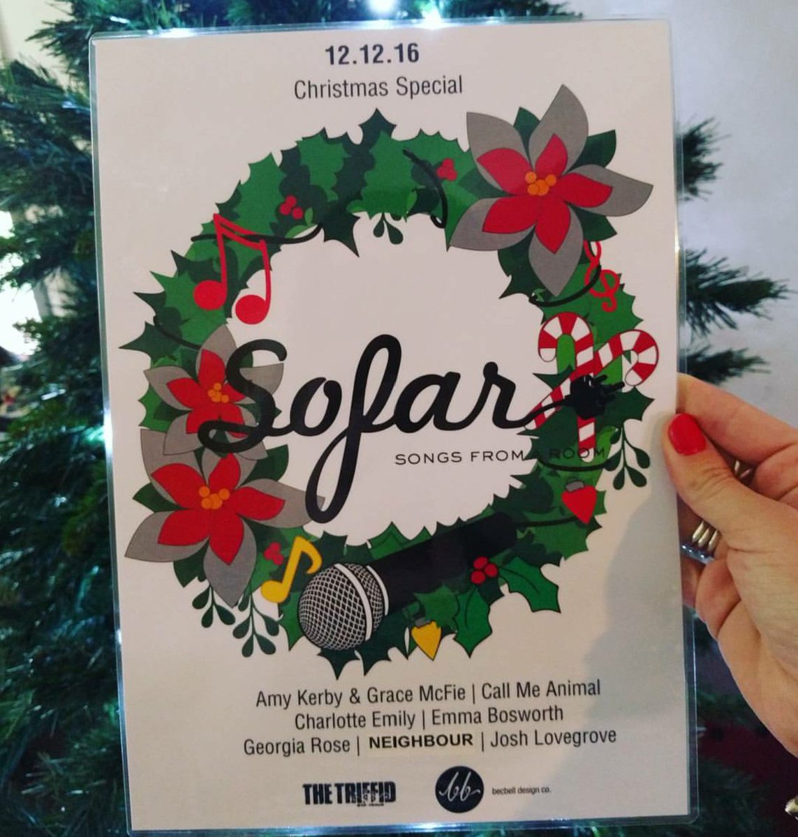 Thanks again <a href="/RebeccaBell3/">Rebecca Bell</a> for the coolest poster ever! Head on over to becbelldesignco.com for funky designs!