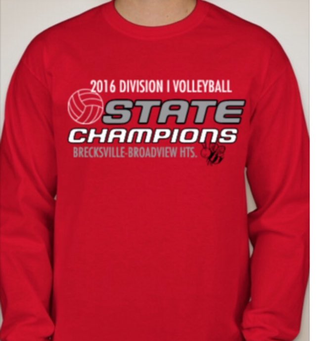 volleyball championship shirts