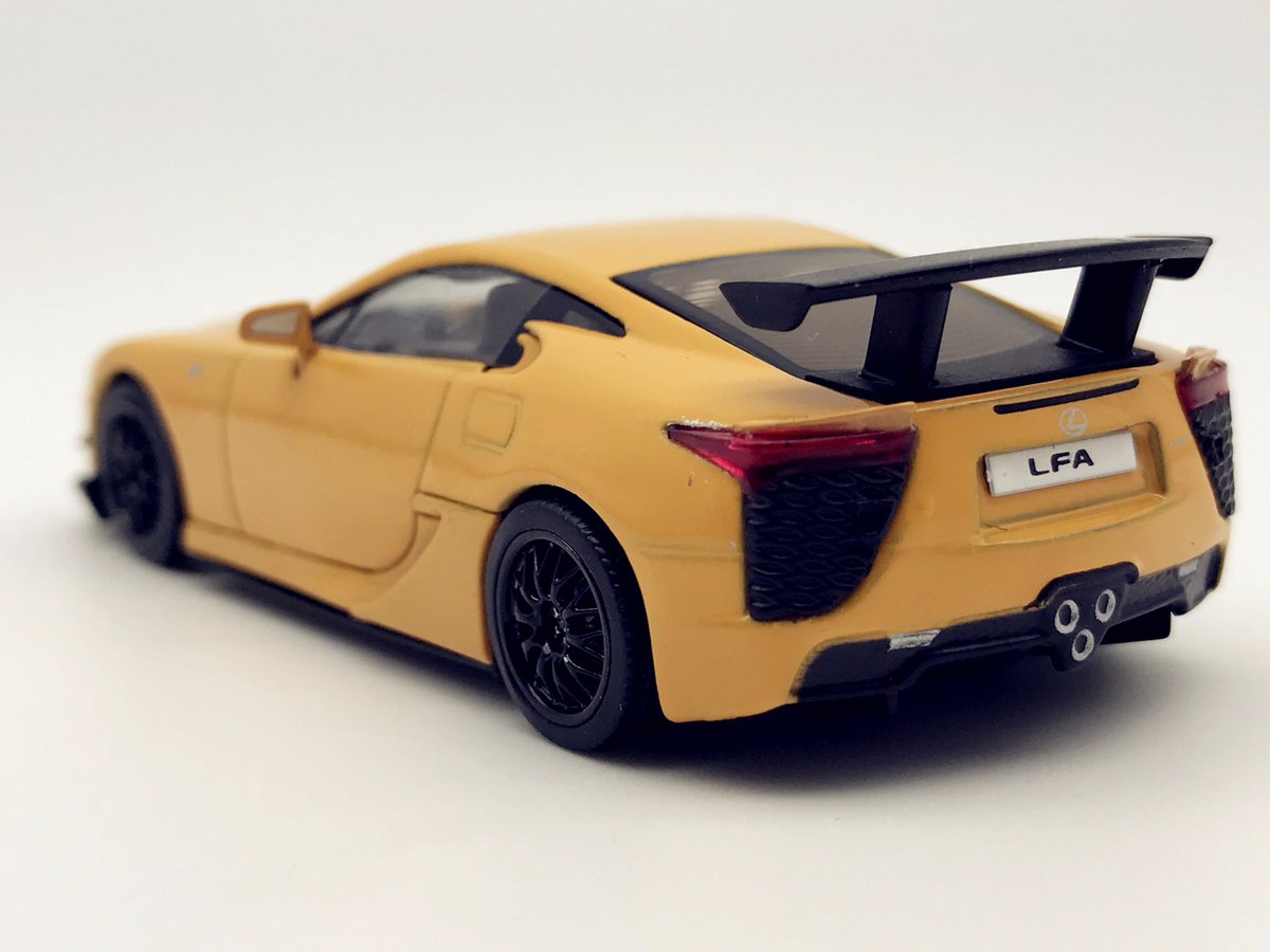 KYOSHO - LEXUS LFA NURBURGRING [YELLOW] VHTF MINT BOX GREAT