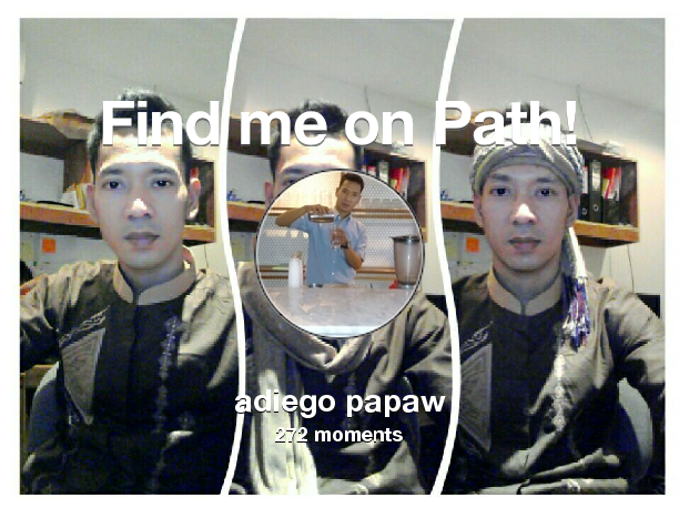 dedihartono8's tweet photo. Find me on #Path now! Go to https://t.co/79bnM0DgZe https://t.co/0OCVEiDAsH