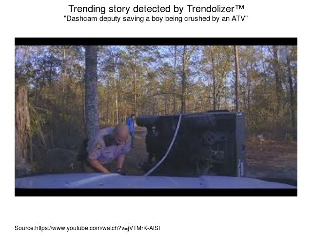 Dashcamolizer's tweet photo. Dashcam deputy saving a boy being crushed by an ATV #Sergeant #ReyRodriguez #metal... https://t.co/mvCel3LGkQ https://t.co/IWeSIh7Y7m