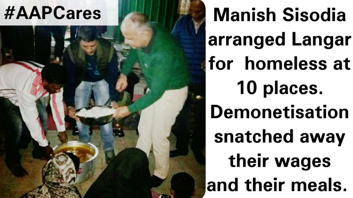 _MakeIndia's tweet photo. In chilly cold climate with no cash and roof,night shelters are a  blessing for poor and needy. #AAPCares https://t.co/qa0ispQsAp